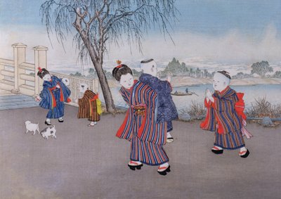 Spaziergang am Fluss aus der Serie 